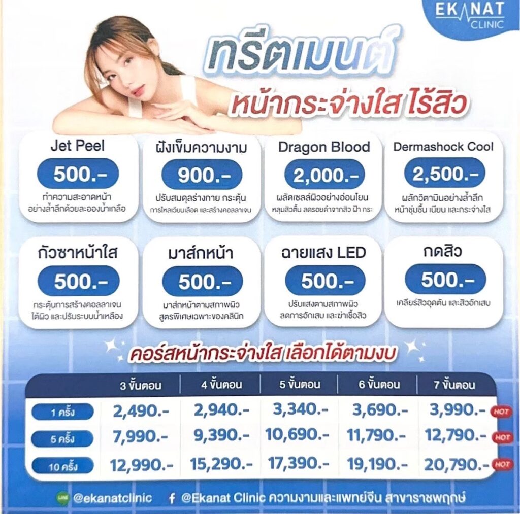 eakanatclinic treatment promotion